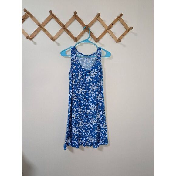 NWT Draper James Blue Floral Sleeveless Dress - Size S/M - Picture 1 of 8